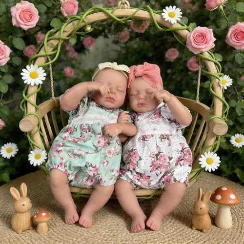 Reborn Baby Doll - Twins 18 Inch Ages 3+ Set