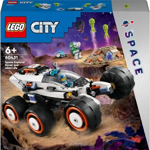 City Space Explorer Rover and Alien Life (60431)