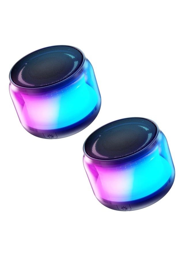 LENRUE A64 - Portable Bluetooth Speakers 2 Units
