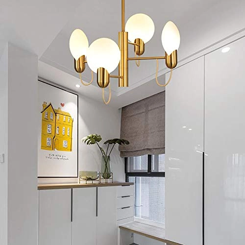 E27 American Style Chandelier - Copper 6