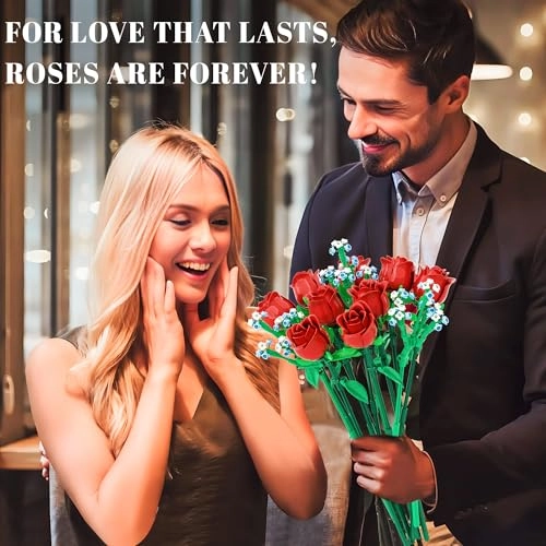 Rose Bouquet Building Set (01050) - Botanicals