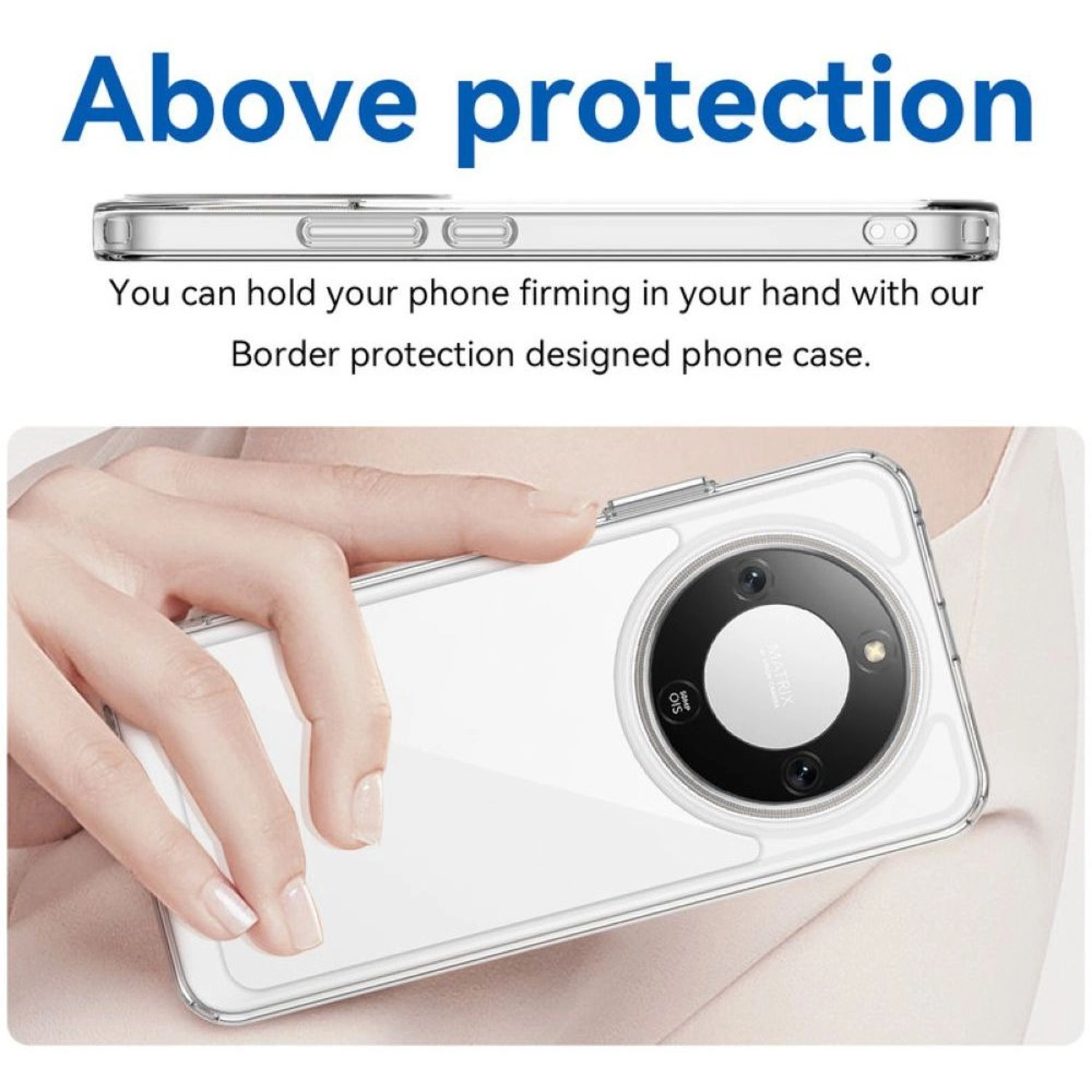 Case with Screen & Lens Protector for Honor X9D