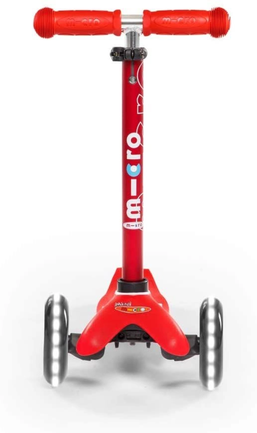 Mini Deluxe 3-Wheel Kick Scooter – 120/85 mm LED
