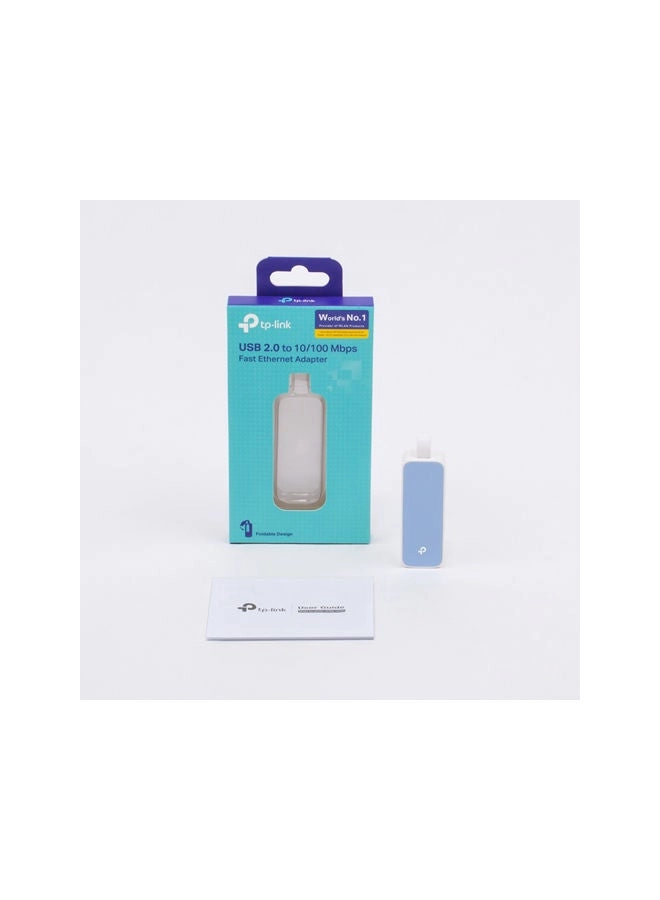 UE200 - USB 2.0 100Mbps Ethernet White