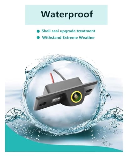 Reverse car rear view camera - Night vision Wired 720 x 540 pixels