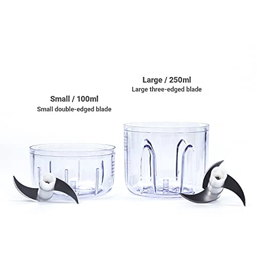 Electric Mini Food Processor - 100ml 250ml Green