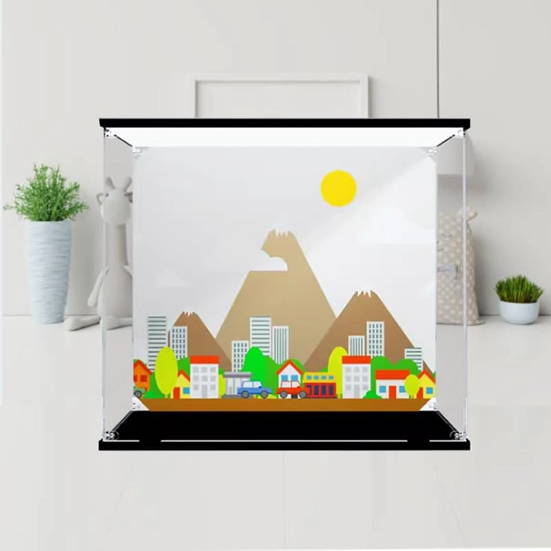 Display Case for LEGO City 60321 - Acrylic