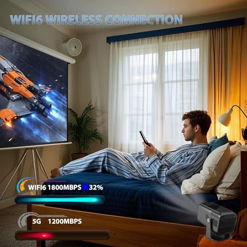 Smart WiFi Projector 450 ANSI 1080P
