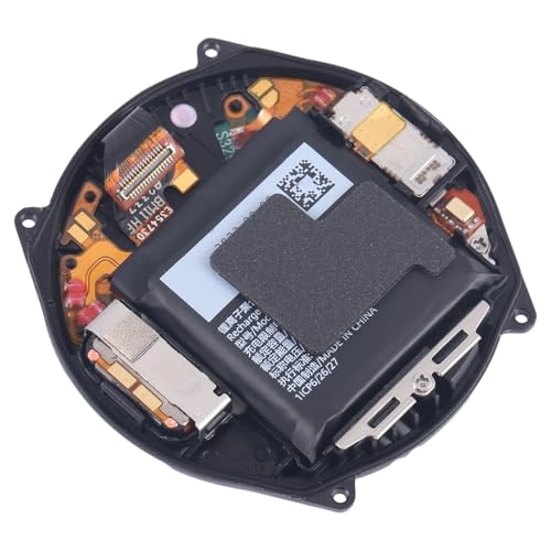 Back Cover Full Assembly for Huawei Watch GT 4 46mm + Battery for Huawei Watch GT 4 46mm + Heart Rate Sensor for Huawei Watch GT 4 46mm + Motor for Huawei Watch GT 4 46mm + Loudspeaker for Huawei Watch GT 4 46mm + Wireless Charging Module for Huawei Watch GT 4 46mm
