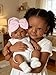 Reborn Baby Doll - 19 in Silicone Girl African American