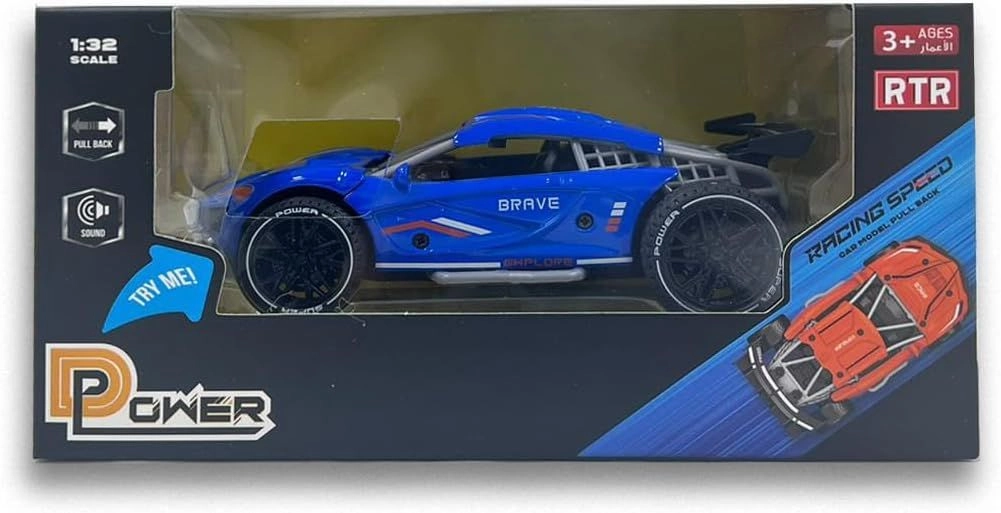 Pull Back Die Cast Car - 1:32