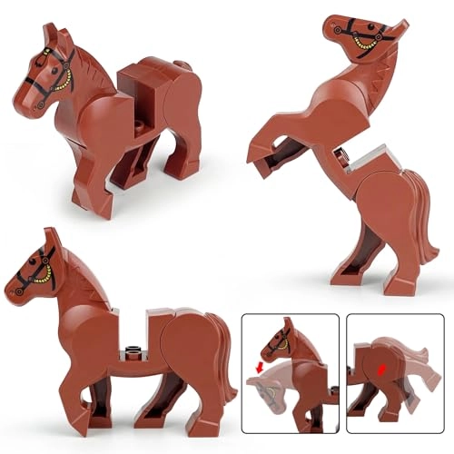 Animal Mini Figures - Elephant Elk Camel Horse 11pcs