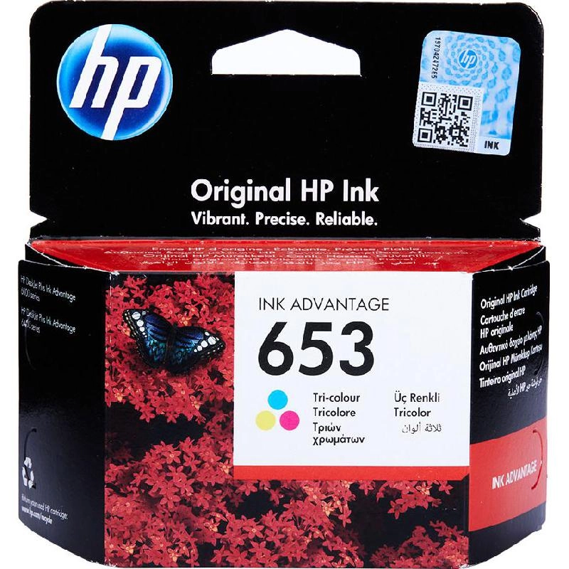 HP 653 - Standard Yield Multicolor