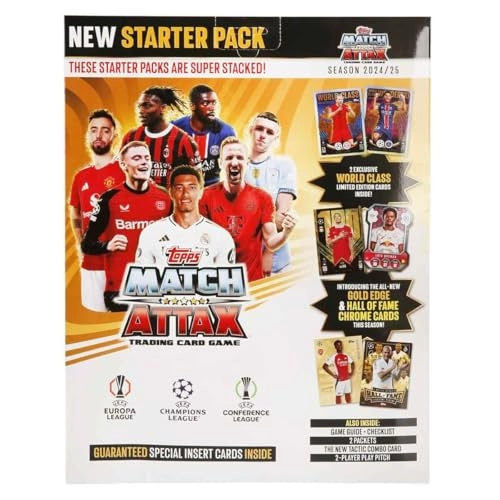 Match Attax UEFA Champions League 2024/25 Starter Pack - 27pcs