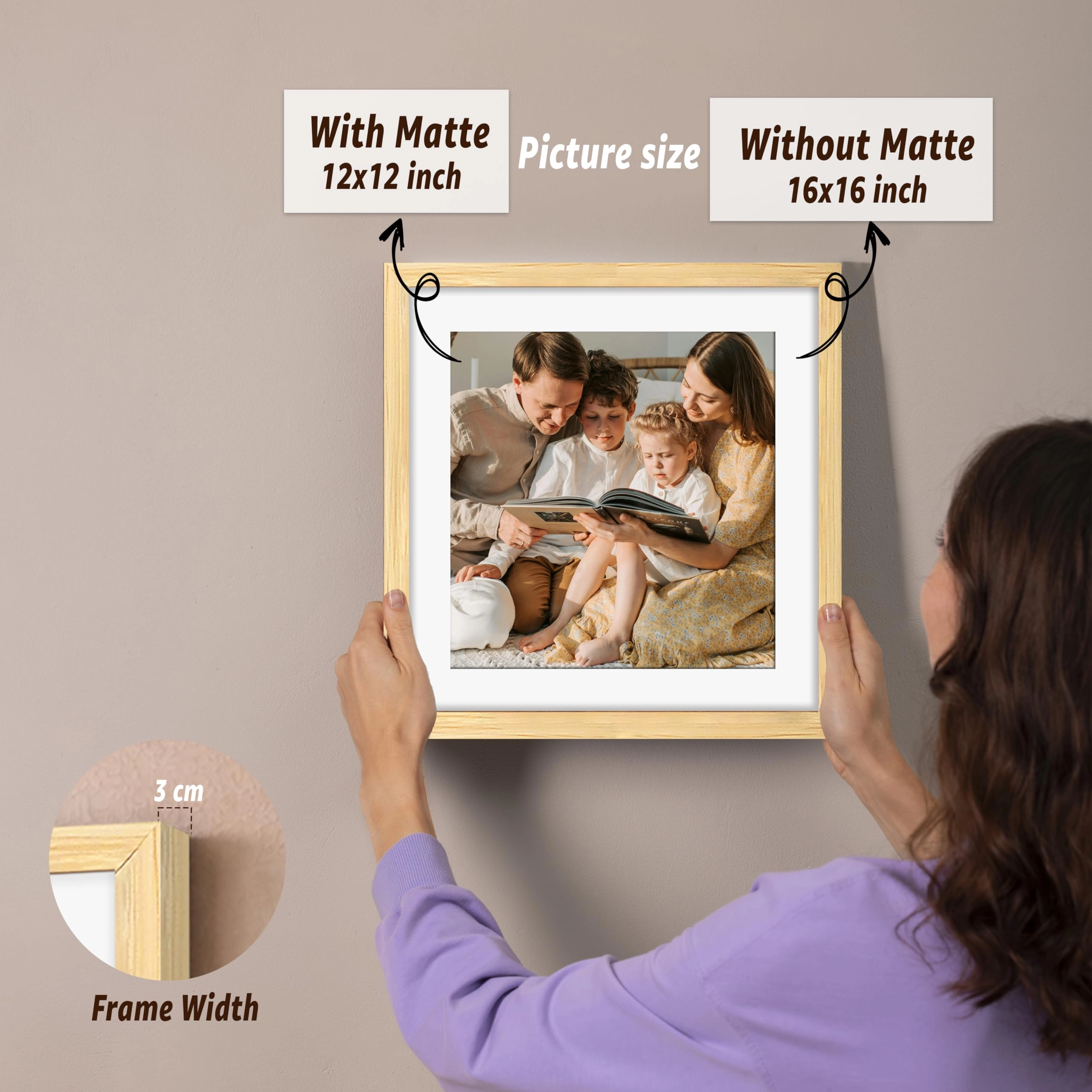 Document Frame - 16x16 Inch 1