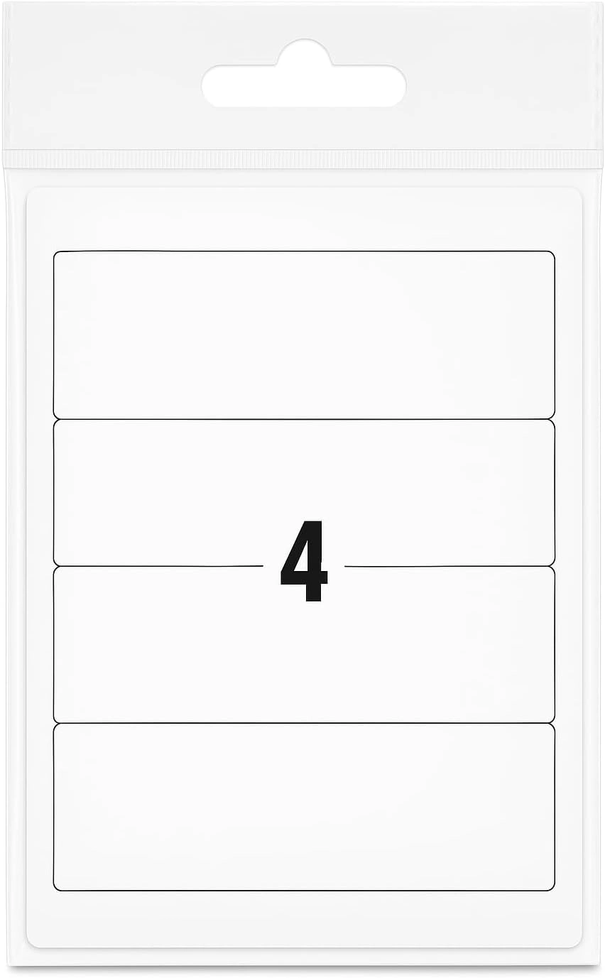 FITTO Adhesive Labels - 5 Sheets 102x38mm