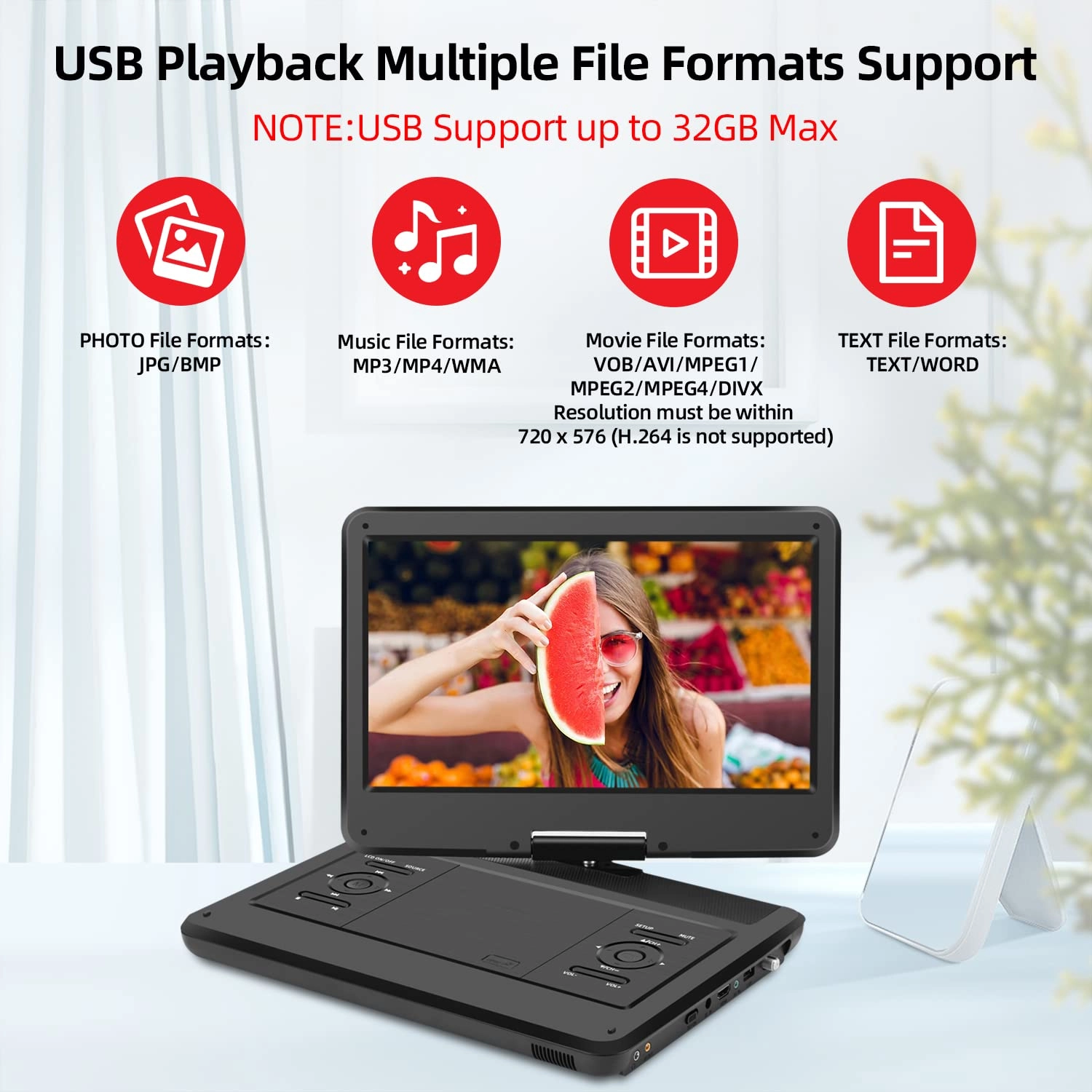 LED HD TV - 768p 14 inch