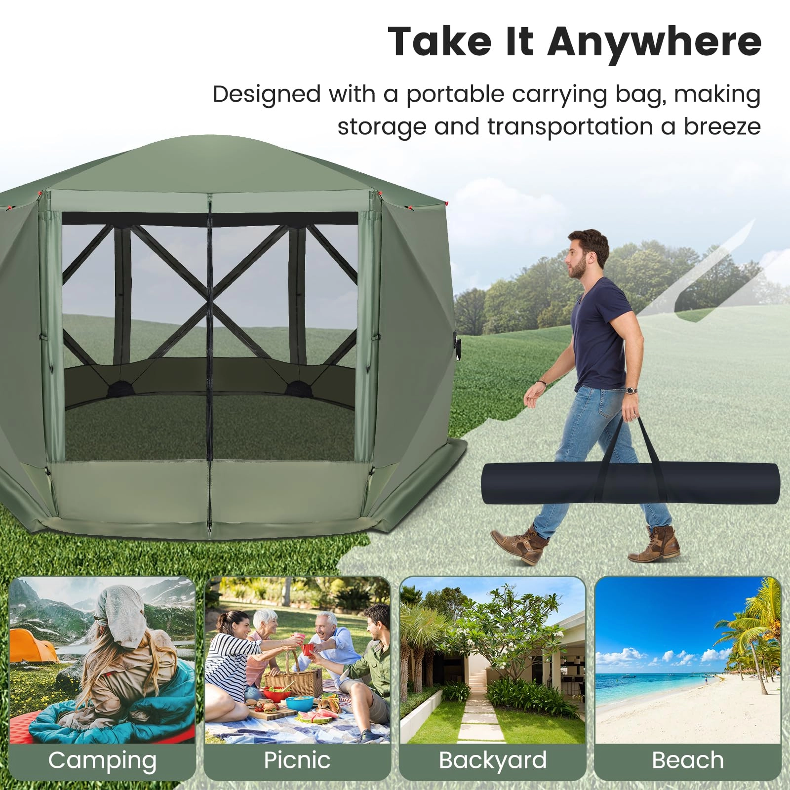 Pop up Camping Gazebo