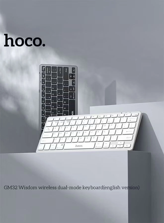 Wireless Mini Keyboard - 78-Key Wireless