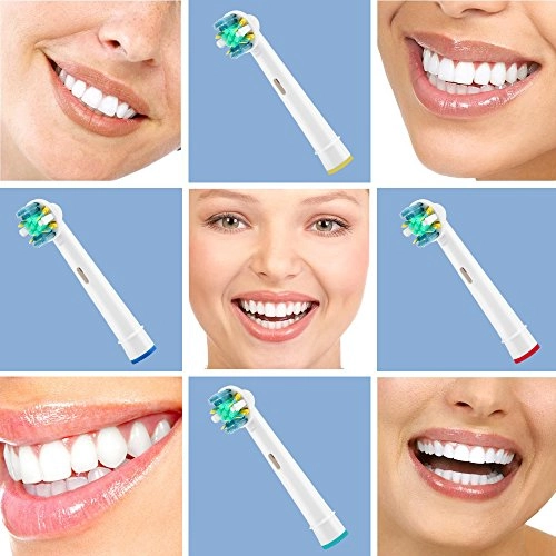 Toothbrush Replacement Heads - 8 Count with Covers