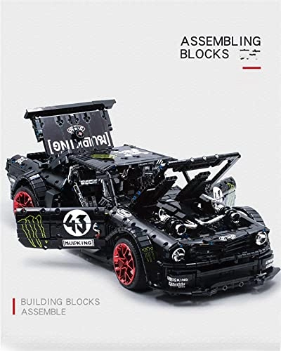 Electroplated Cycling Car - Remote Control Motor Smart Building Block 4.0