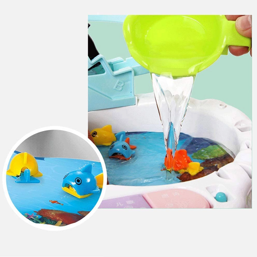 Penguin Slide & Fishing Game - 2-in-1 Pink