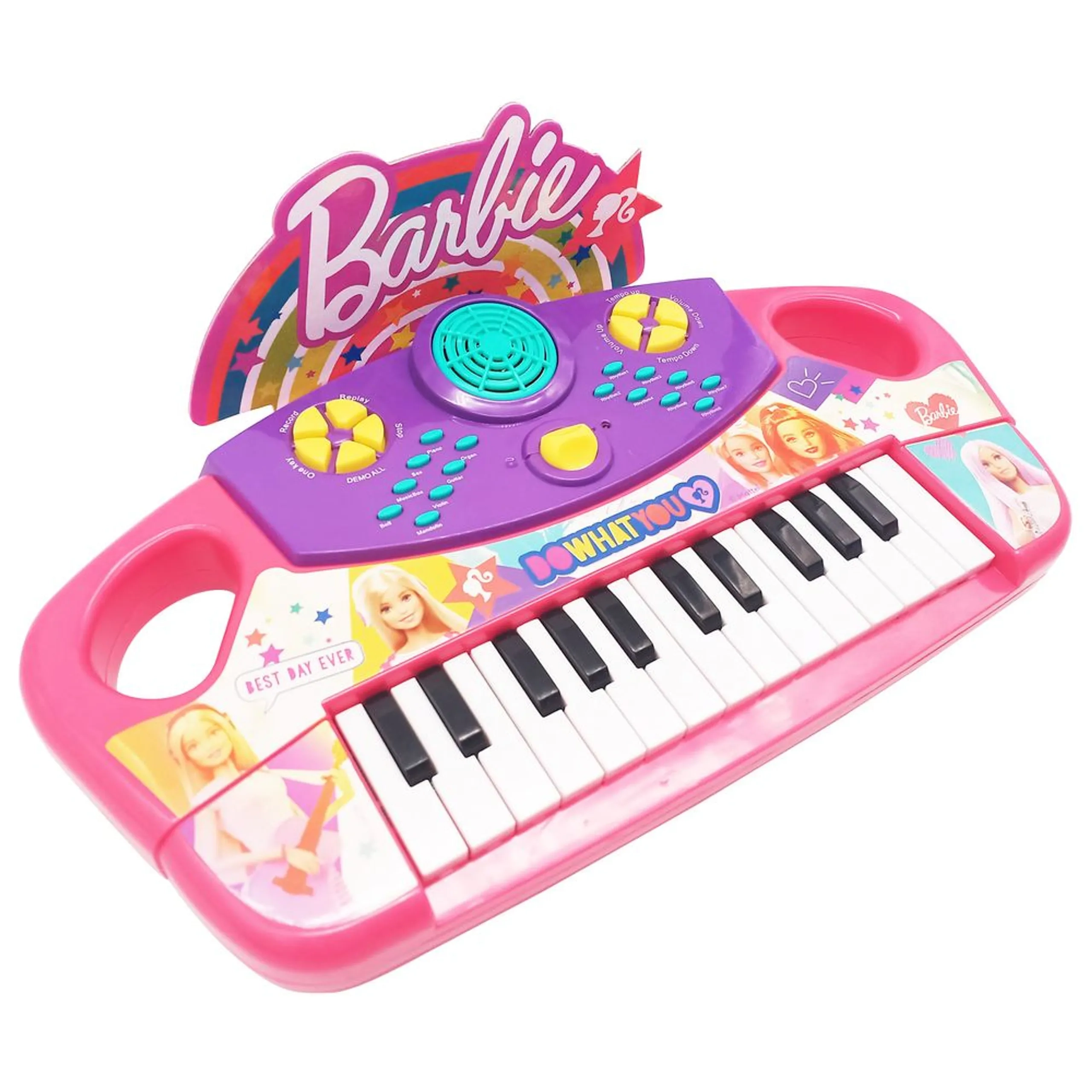Barbie Electronic Keyboard - 3 years+