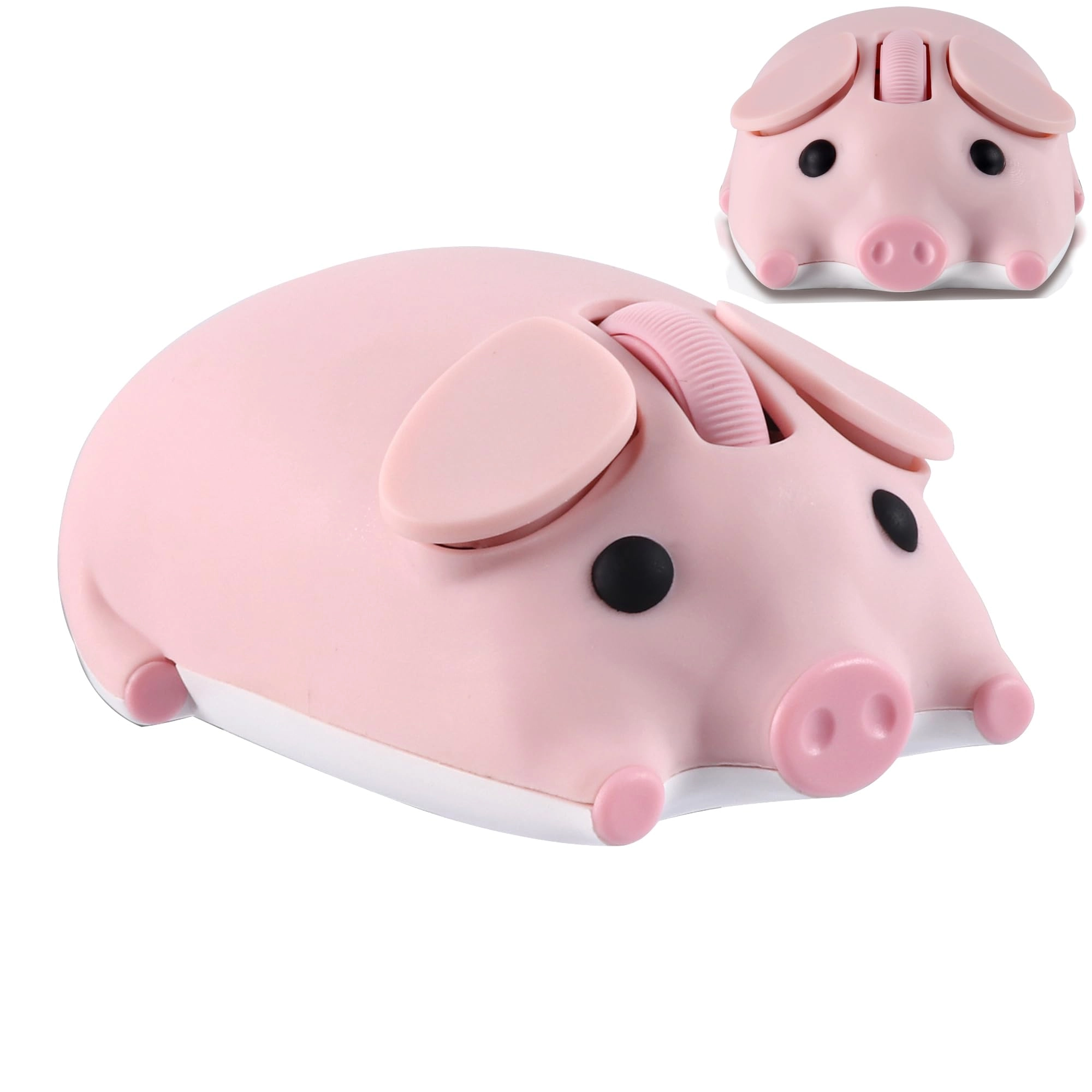 Cute Pig Wireless Mouse - Wireless