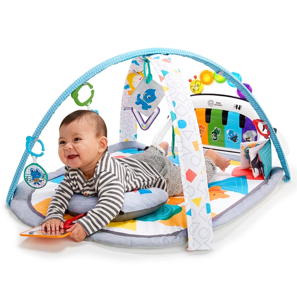 4-in-1 Kickin’ Tunes Musical Meadow Music & Language Discovery Gym - 0 months