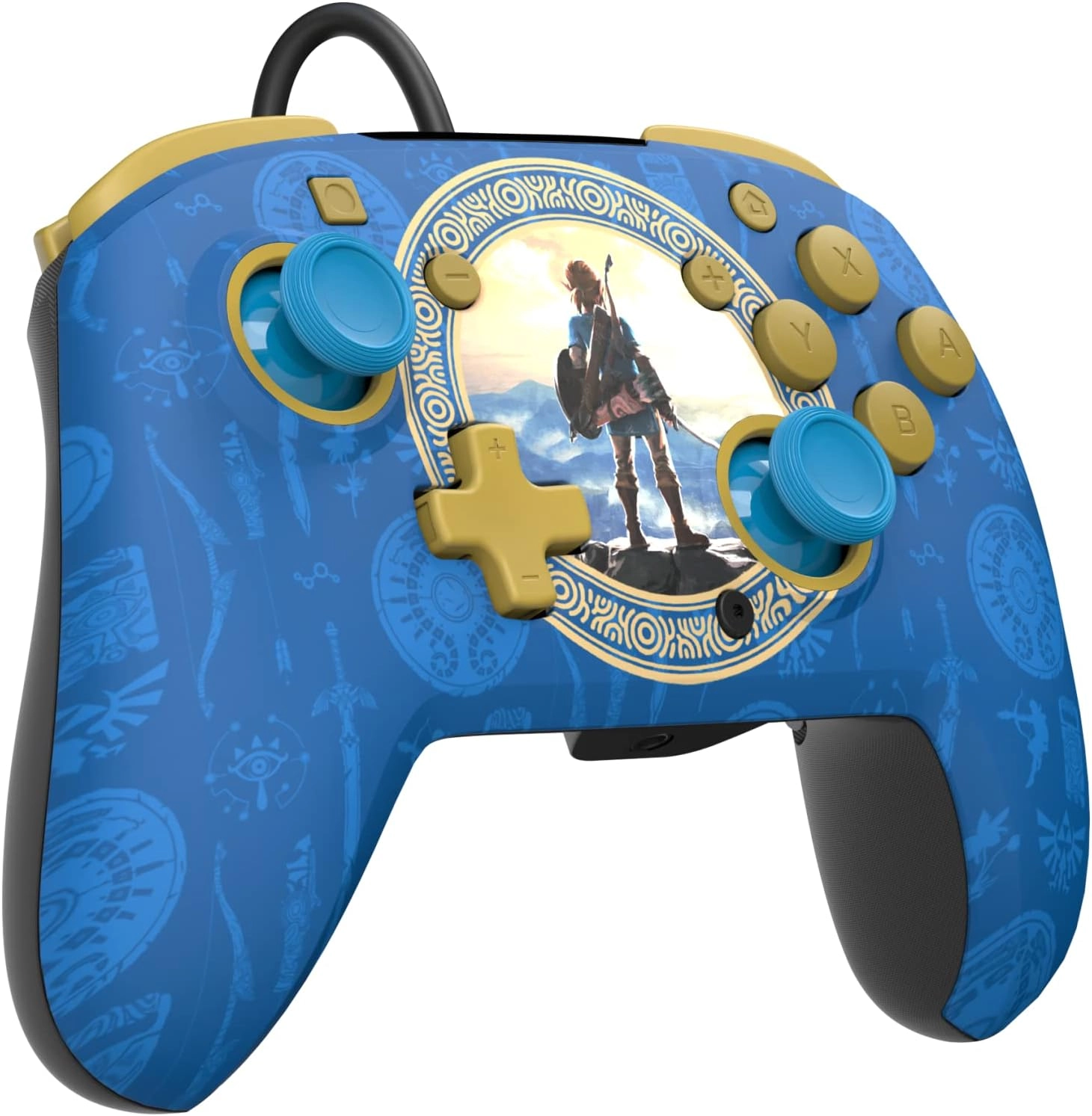 Rematch Wired Controller - Hyrule Blue Nintendo Switch