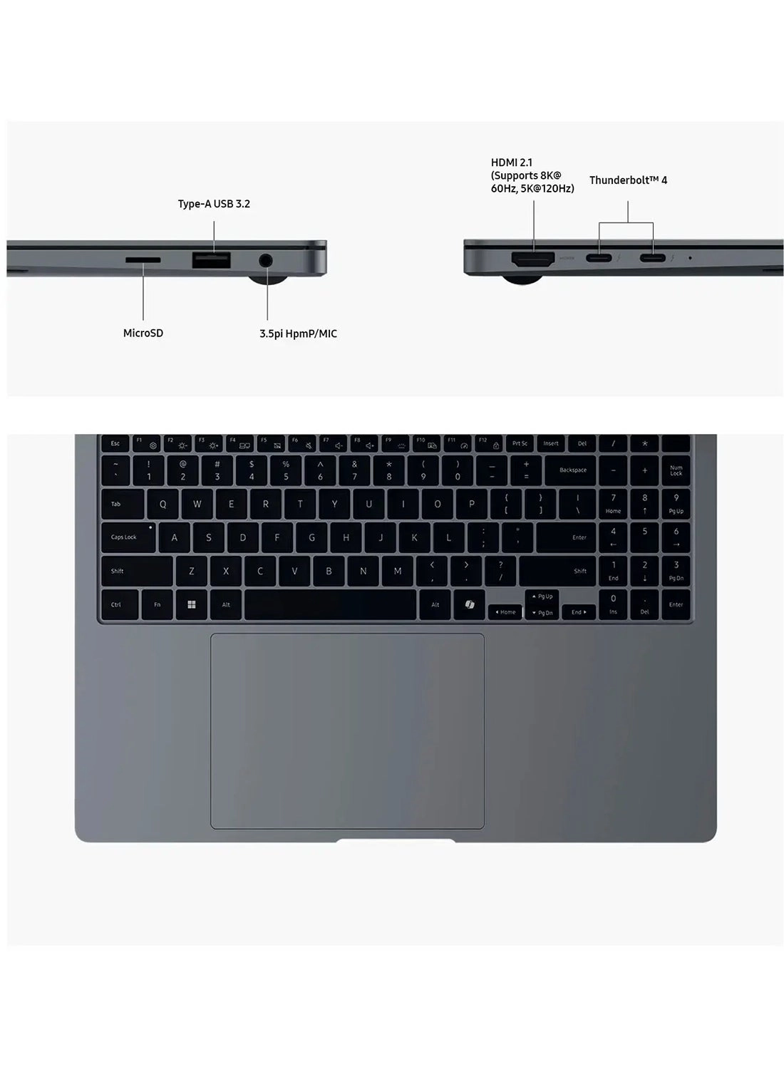 Galaxy Book4 Pro - 16 in 1 TB 32 GB Core Ultra 7-155H