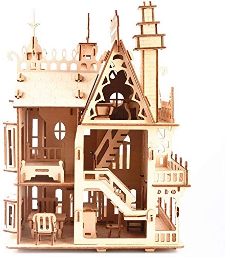 3D Wooden Puzzle House