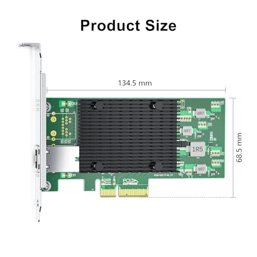 X550-T1 - PCIe v3.0 x4 Ethernet