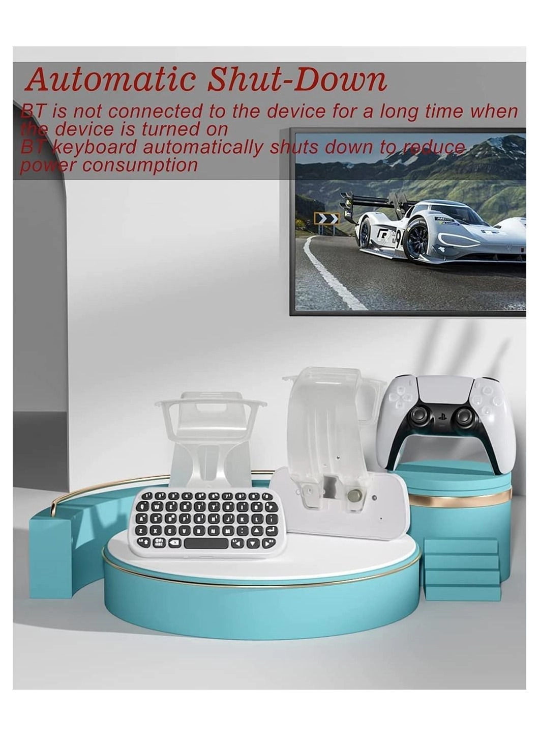 Controller Keyboard - Bluetooth 5.0 PS5