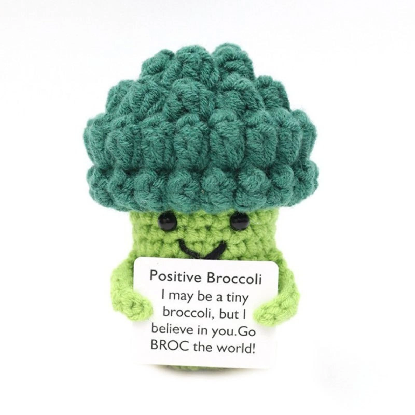 ZhuXIXILiang Crochet Doll Broccoli - 1 - 1 months 1 piece