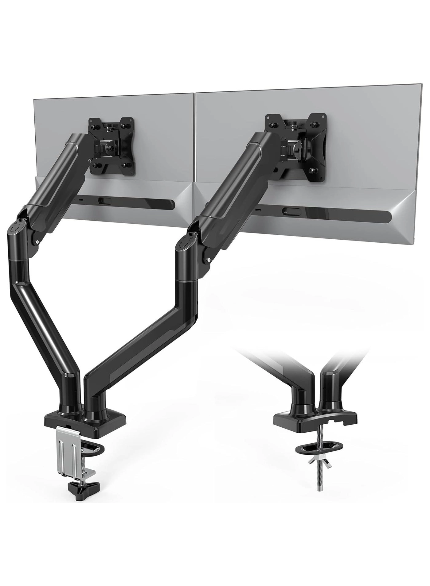 Dual Monitor Mount - 2 Monitors 32 inches 75mm or 100mm