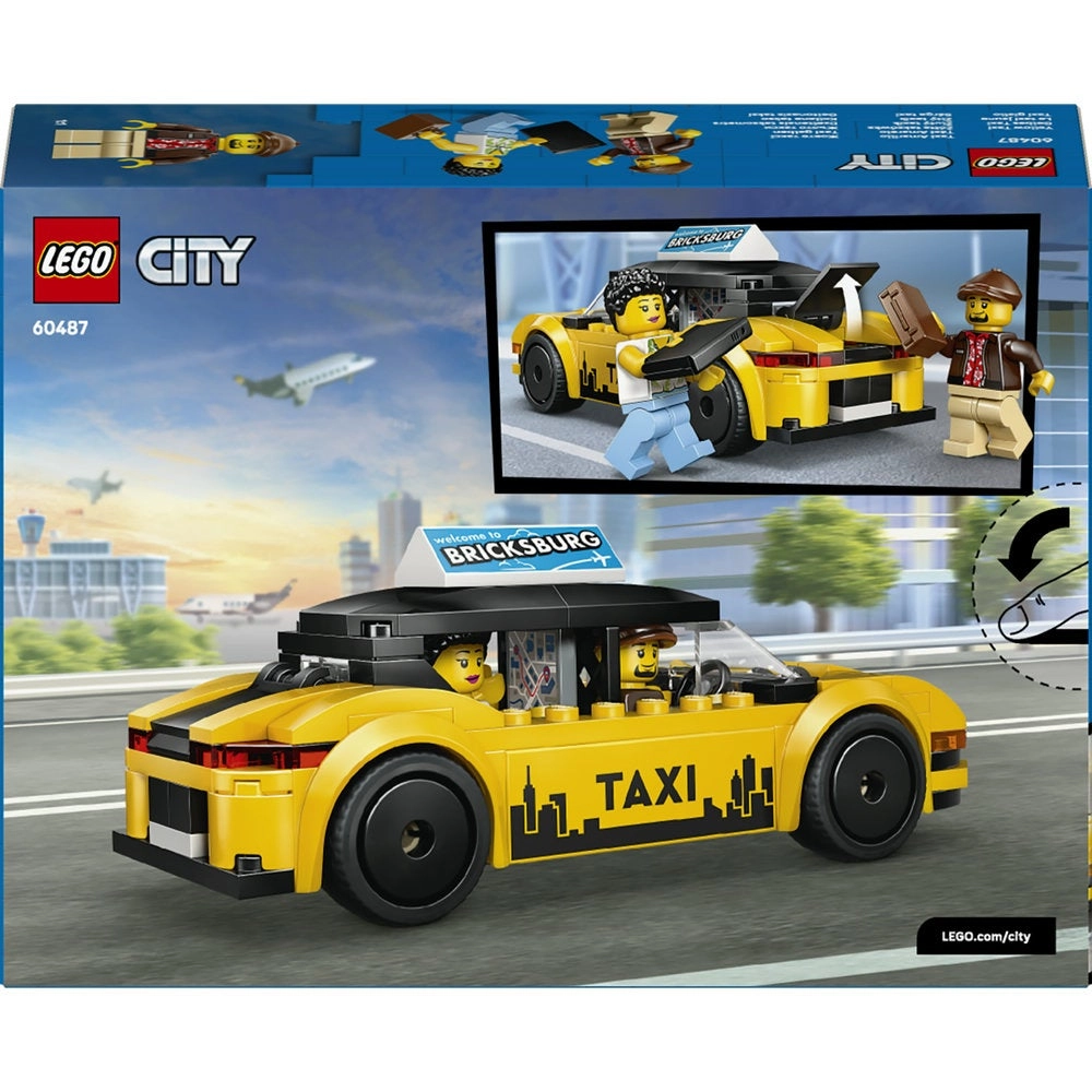 LEGO City Yellow Taxi (60487)