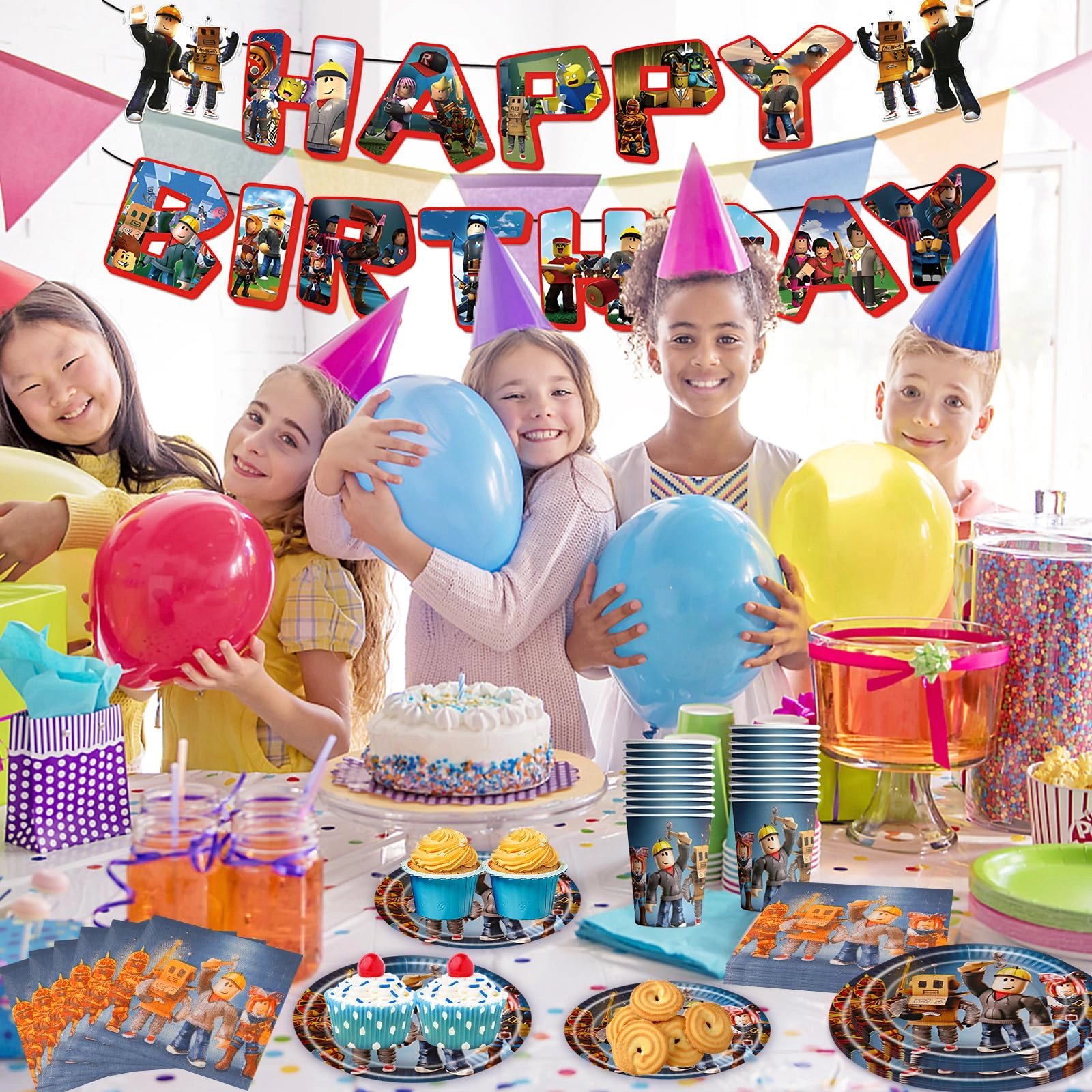 Party Tableware - 52.0 count Birthday