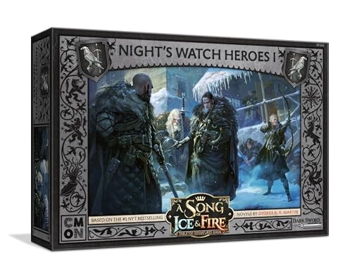 A Song of Ice and Fire Tabletop Miniatures Game: Night's Watch Heroes I Box Set