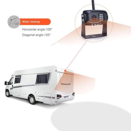 Digital Wireless Backup Camera System - Night vision Wireless 1080P