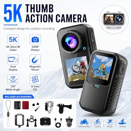 Motorcycle Camera - 32GB 5K