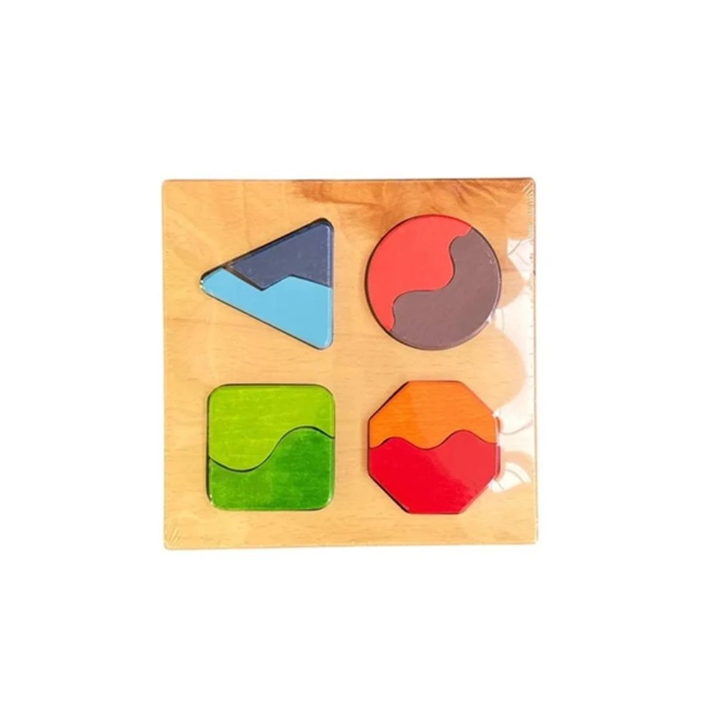 Shapes And Geo Boards - Suitable for 3 years and above 9 Pcs