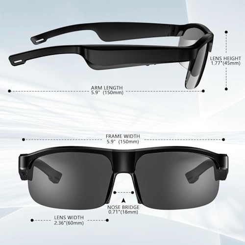 Smart Glasses - Polarized Bluetooth Speaker