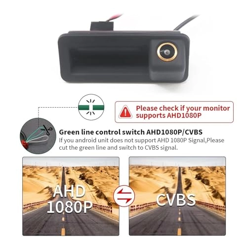 Trunk Handle Reversing Camera - Wire 1080P