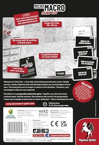 Micromacro: Crime City