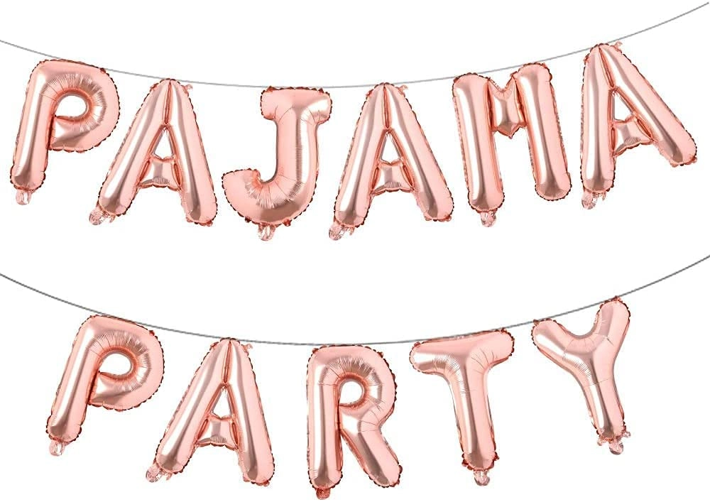 Party Time Trading LLC Pajama Party Banner - 11-Pieces