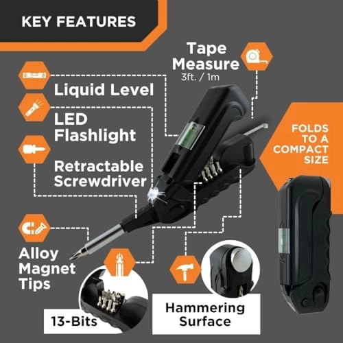 17 Urban Multi-Bit Screwdriver Set (17 Pcs)