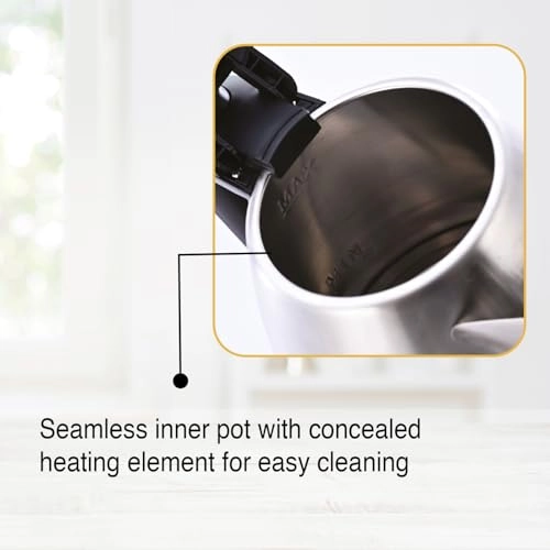 Cool Touch Stainless Steel Electric Kettle
