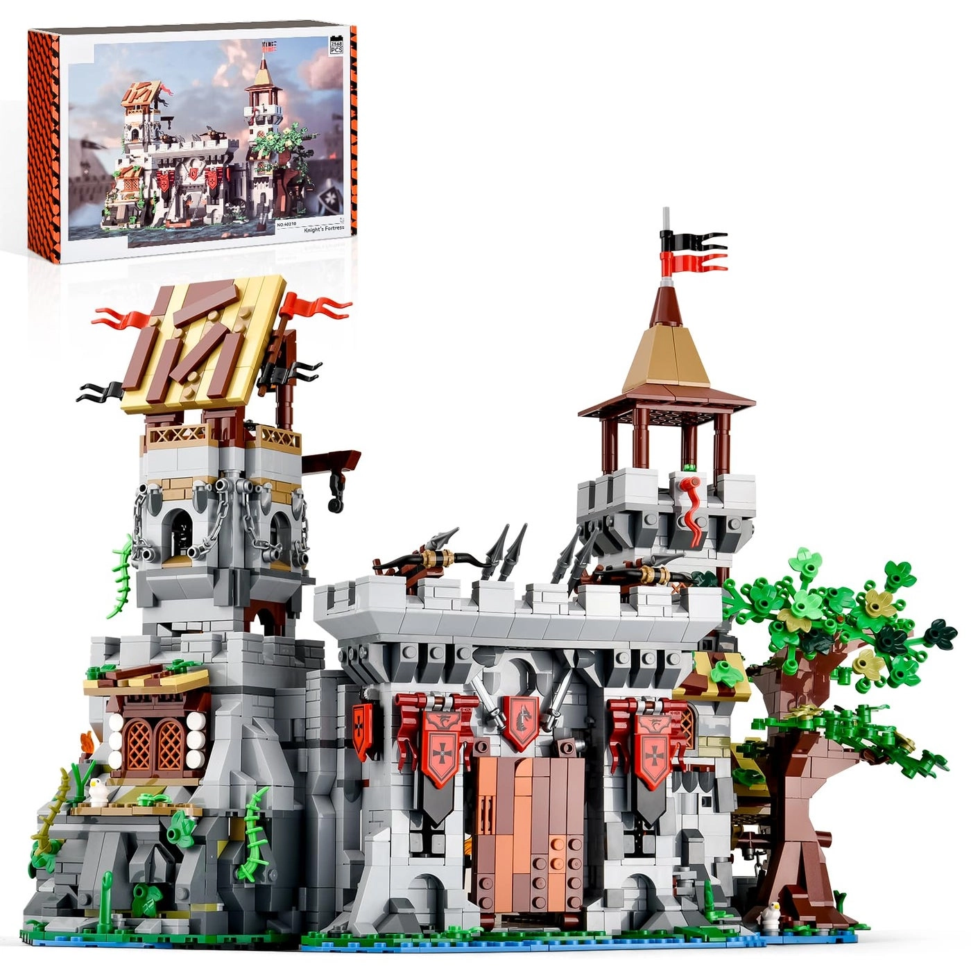 BNG Medieval Knight Castle - Knight 2568 pcs