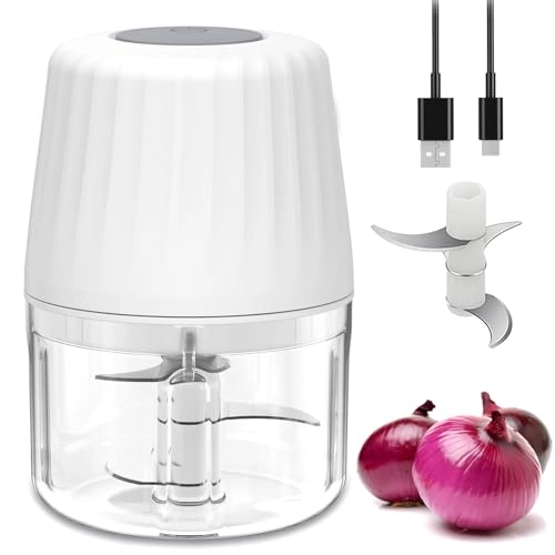 Mini Garlic Chopper - 250ml Rechargeable Battery